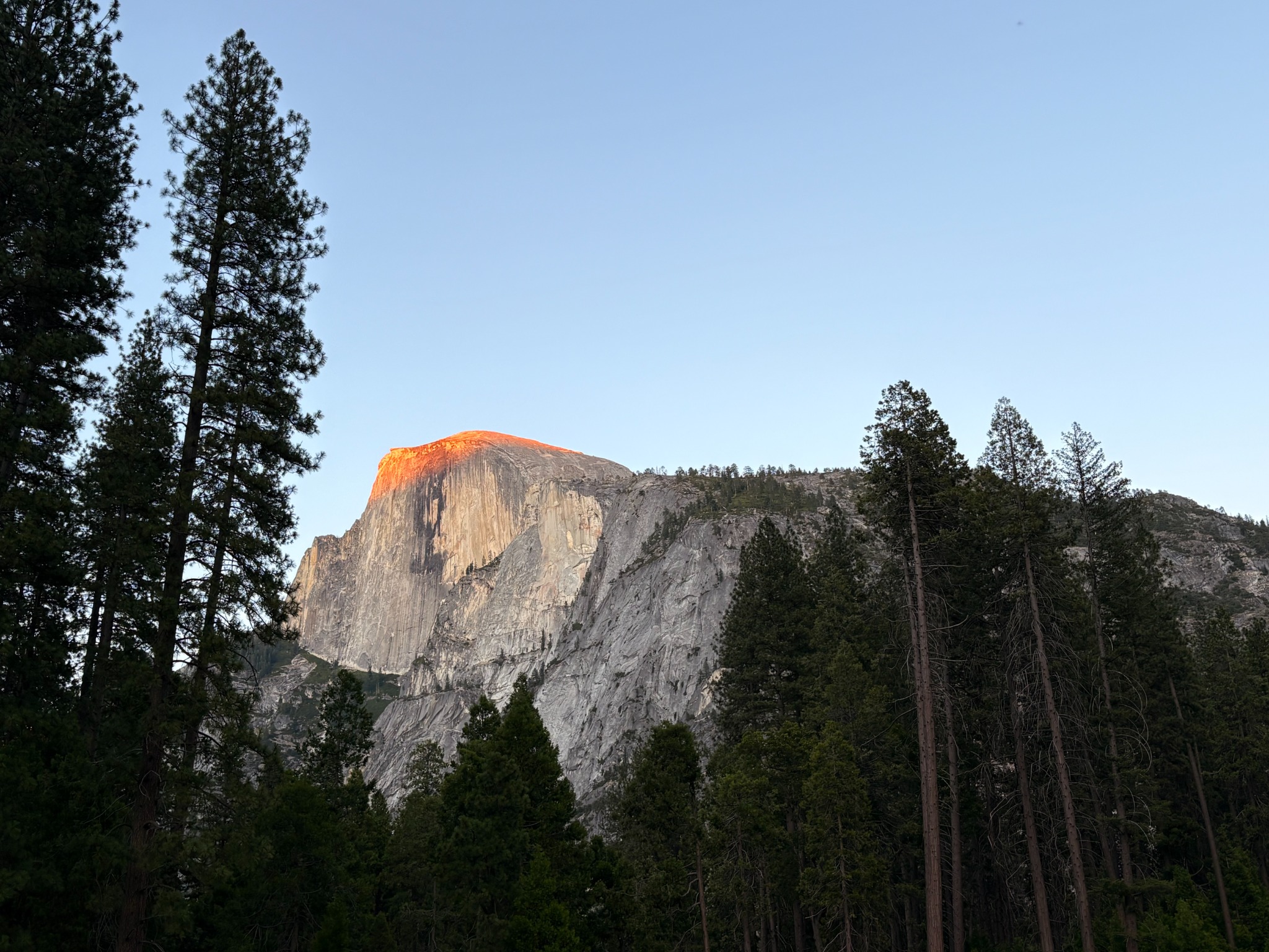 Half Dome Glow fine-art photograph by Cooper Zembo